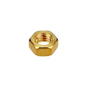 Латунированная гайка ЦКИ М 6, DIN934, 100 шт. 4844