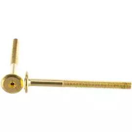 Латунированный мебельный винт ЦКИ