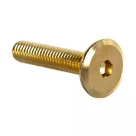 Латунированный мебельный винт ЦКИ М6х30 HEX 4.0 100 шт. 61920