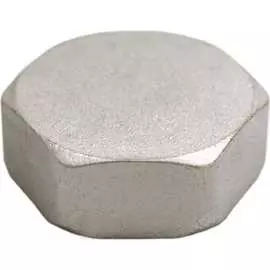 Латунная никелированная заглушка СВК