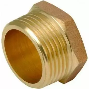 Латунная резьбовая заглушка DOUBLE-LIN LL6164 (1/2")