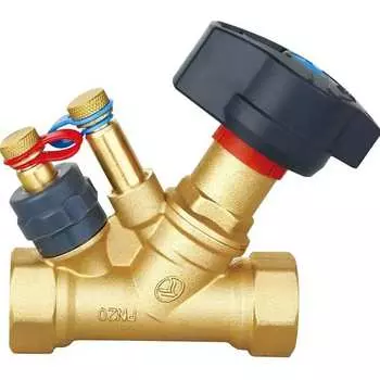 Латунный балансировочный клапан DOUBLE-LIN