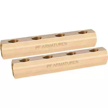 Латунный двусторонний коллектор PROFACTOR PF MF 260.4