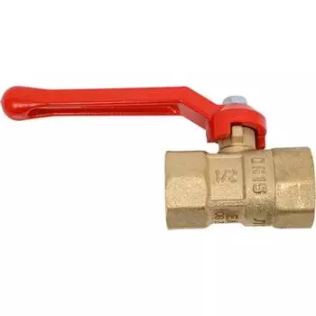 Латунный кран шаровый ГАЛЛОП ПРАКТИК 120 107-6801