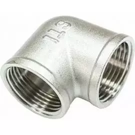 Латунный никелированный угольник STI D270-05007