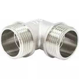 Латунный никелированный угольник STI D270-05010