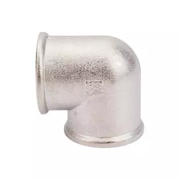 Латунный никелированный угольник STI D270-05006