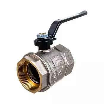 Латунный никилированный шаровой кран для воды Millennium KVRFF5050