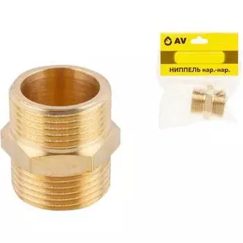 Латунный ниппель AV Engineering AVE303003