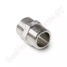 Латунный ниппель pro aqua нр резьбовой 1-1/2 06-m40-m40x