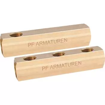 Латунный односторонний коллектор PROFACTOR PF MF 258.3