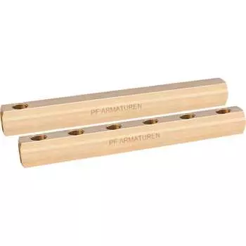 Латунный односторонний коллектор PROFACTOR PF MF 258.6