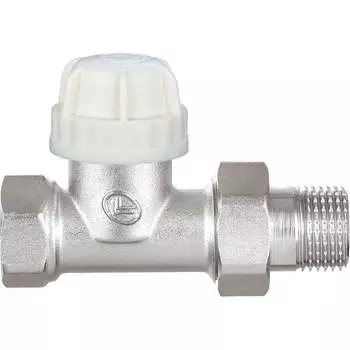 Латунный прямой резьбовой клапан под термоголовку DOUBLE-LIN LL3061C (1/2")