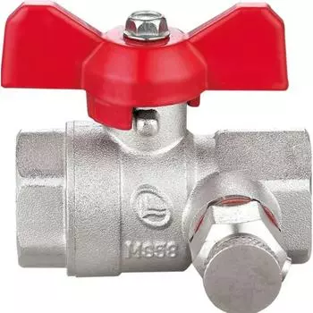 Латунный резьбовой шаровой кран DOUBLE-LIN LL1066 (1")