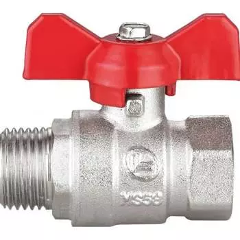 Латунный резьбовой шаровой кран DOUBLE-LIN LL1041 (1")