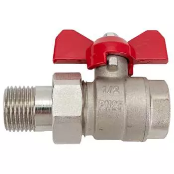 Латунный резьбовой шаровой кран DOUBLE-LIN LL1045 (1/2")