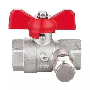 Латунный резьбовой шаровой кран DOUBLE-LIN LL1066 (3/4")