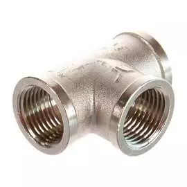 Латунный резьбовой тройник PRO AQUA 03-F15-F15-F15xb