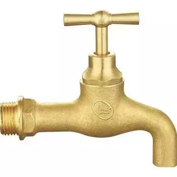 Латунный водоразборный резьбовой вентиль DOUBLE-LIN LL2054 (1/2")