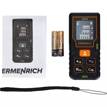 Лазерная рулетка Ermenrich Reel GD60 81422