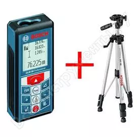 Лазерный дальномер bosch glm 80 + штатив bs 150 0.615.994.0a1