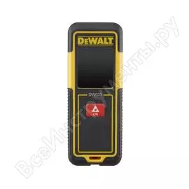 Лазерный дальномер dewalt 30 м dw033