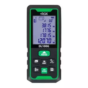 Лазерный дальномер RGK DL100G 755740