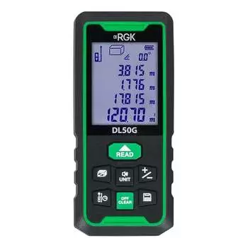 Лазерный дальномер RGK DL50G 755726