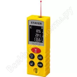 Лазерный дальномер STAYER LDM-40 Professional 34956