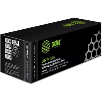 Лазерный картридж для brother hl-1110/1112/1510/1512/1810 Cactus tn-1075 863544