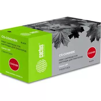 Лазерный картридж для canon lbp 710cx/712cx Cactus 40 h bk 1011618
