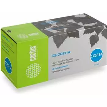Лазерный картридж для hp clj cp2025/cm2320 Cactus cc531a 807203