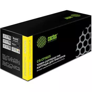 Лазерный картридж для hp clj m552dn/m553dn Cactus cf362x 356698
