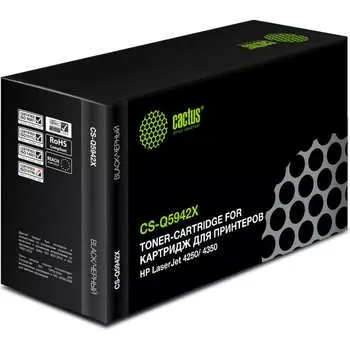Лазерный картридж для hp lj 4250/ 4350 Cactus q5942x 807341
