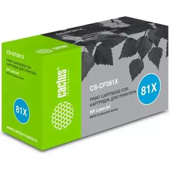 Лазерный картридж для hp lj ent m630/m605dn/m606dn/m605x Cactus cf281x 282614