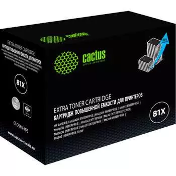 Лазерный картридж для hp lj ent m630/m605dn/m606dn/m Cactus cf281xx 1086950