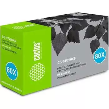 Лазерный картридж для hp lj pro 400/m401/m425 Cactus cf280x 934739