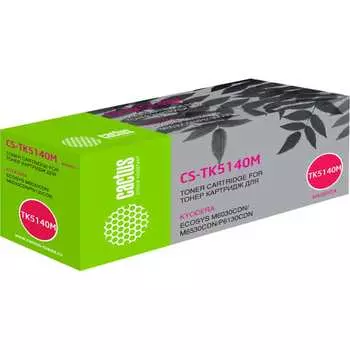 Лазерный картридж для kyocera ecosys m6030cdn/m6530c Cactus tk-5140m 375984