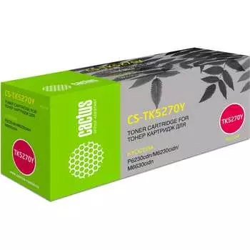 Лазерный картридж для kyocera ecosys p6230cdn/m6230cidn Cactus tk-5270y 1070448