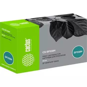 Лазерный картридж для ricoh aficio sp 330dn/330sfn/330sn Cactus 408281 1162126
