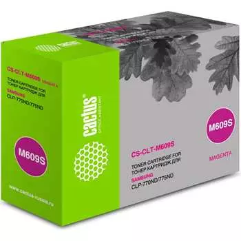 Лазерный картридж для samsung clp 770/770nd/775/7 Cactus clt-m609s пурпурный, 931107