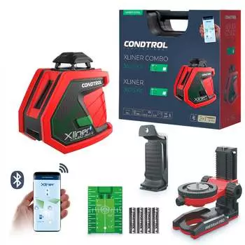 Лазерный нивелир Condtrol Xliner Combo 360G Kit 1-2-412