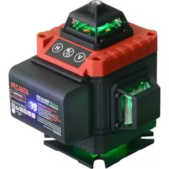 Лазерный построитель Ресанта ПЛ-4Х360ШС Green 61/10/545