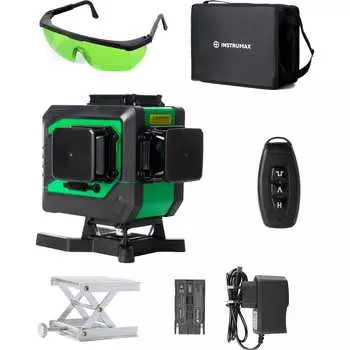 Лазерный уровень INSTRUMAX GREENLINER 3-360/B SET IM0150