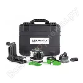 Лазерный уровень kapro 3d зеленый 883g
