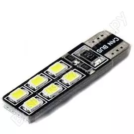 Лампа Вымпел T10-W5W 12SMD 2835 CAN BUS WHITE 5121