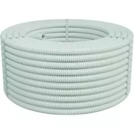 Легкая гофрированная труба Экопласт 60125HFR-W