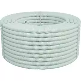 Легкая гофрированная труба Экопласт 20125HFR-W