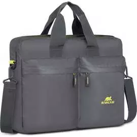 Легкая городская сумка для ноутбука RIVACASE 5532 grey