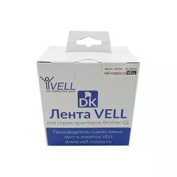 Лента Vell VL-B-DK 22225 Brother 320130